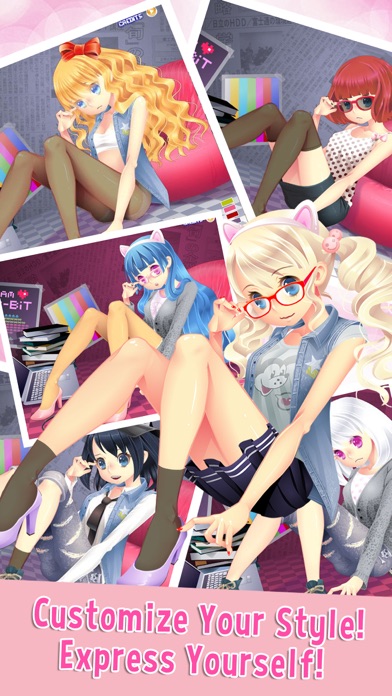 Screenshot #2 pour Beauty Teen Girl - Cute Anime Baby Dress Up