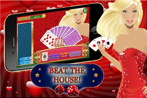 Ace Queen Of Hearts - HiLo Card Vegas Casino Competition screenshot 4