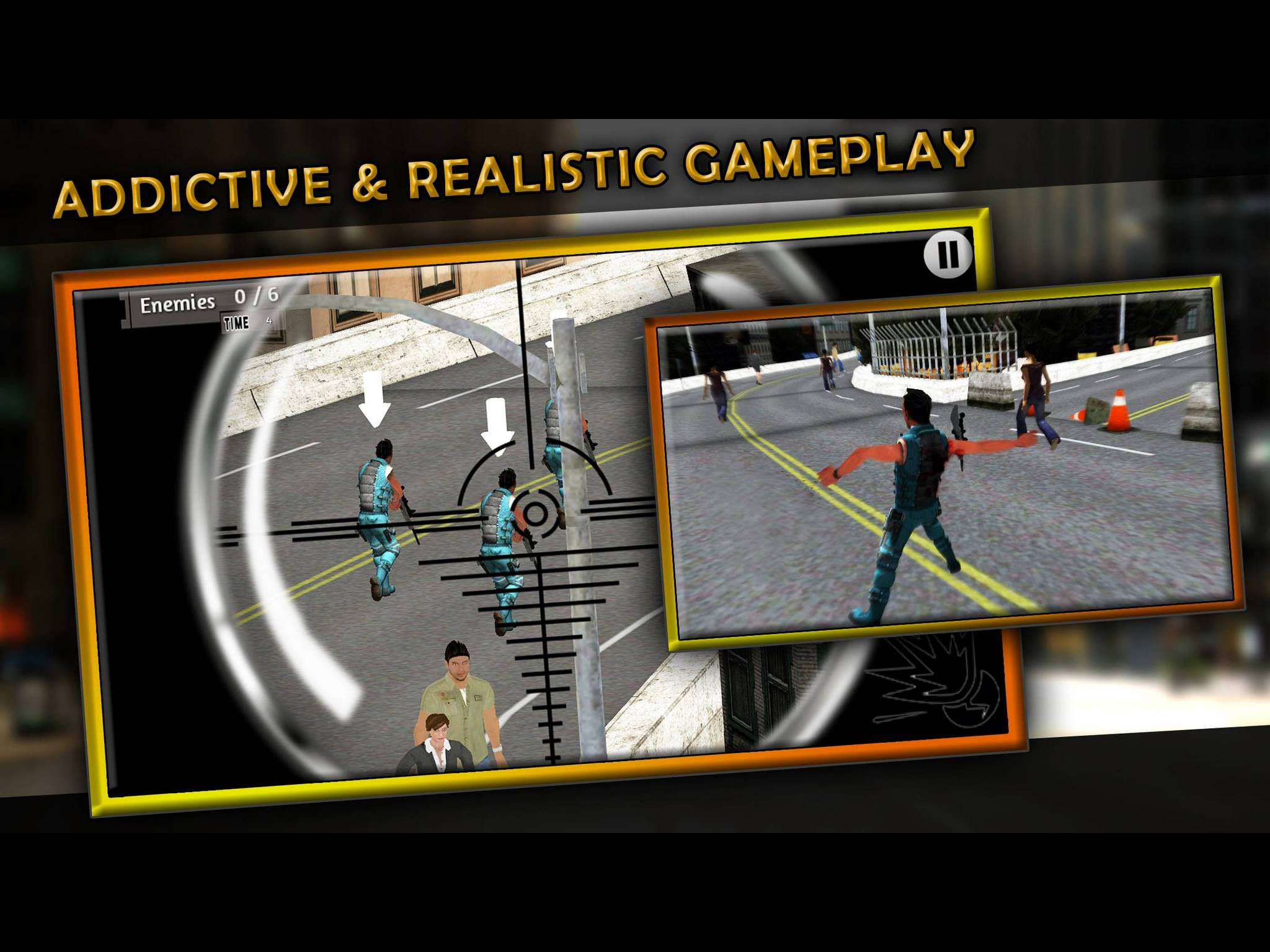 City Sniper Killer -Hit the Liberty Prisoner Guard screenshot 7