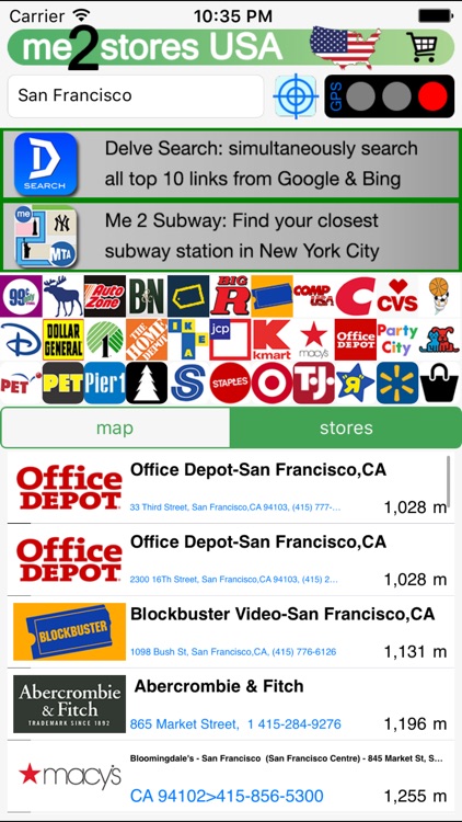 me 2 stores USA shop&retailer