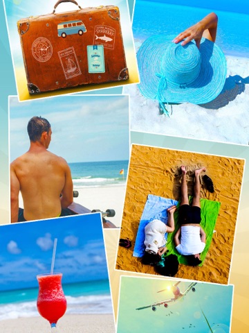 Screenshot #6 pour Cartes de vacance: Salutations de vacances & Bon voyage - Carte de vœux
