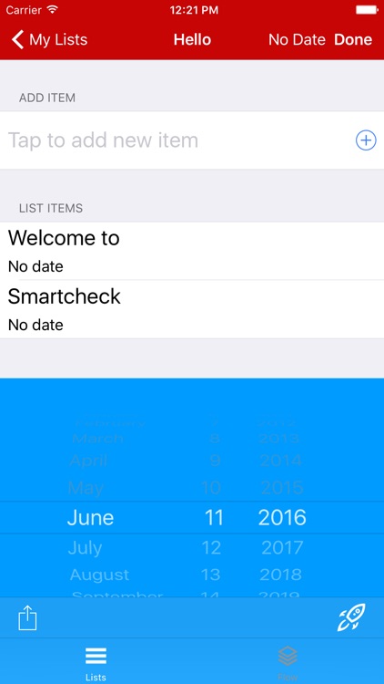Smartcheck - The ultimate list maker