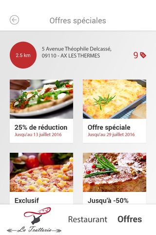 La Trattoria Restaurant screenshot 4