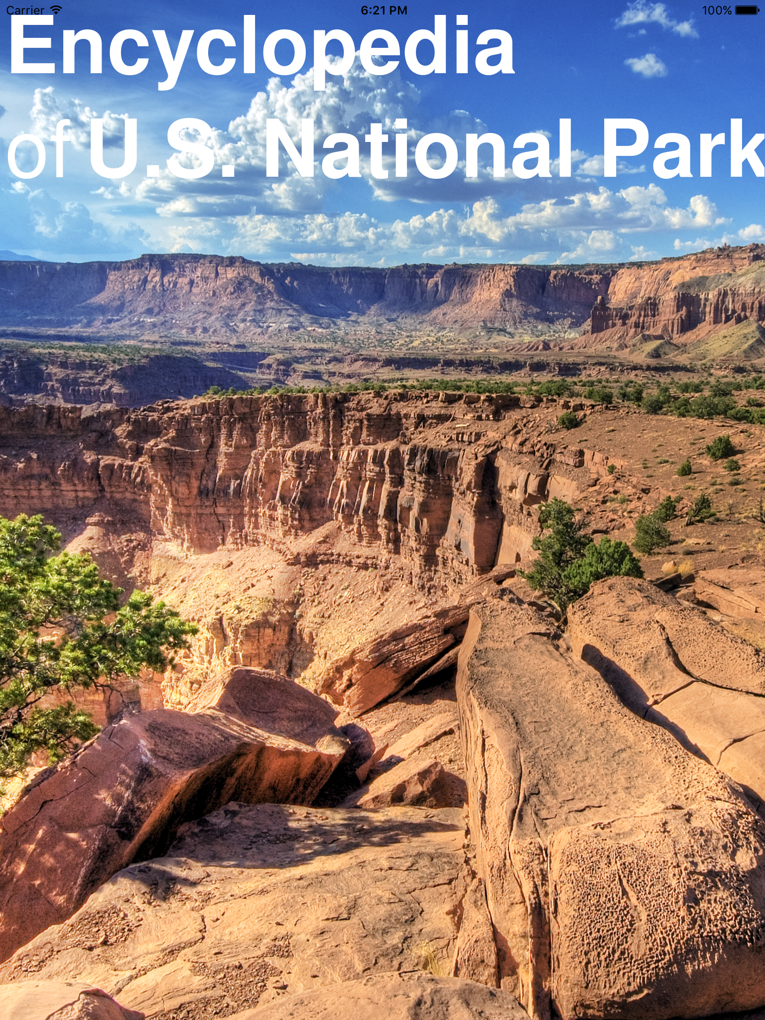 CHI Encyclopedia of U.S. National Parks