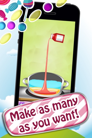 Candy floss dessert treats maker - Satisfy the sweet cravings! Iphone paid version screenshot 2