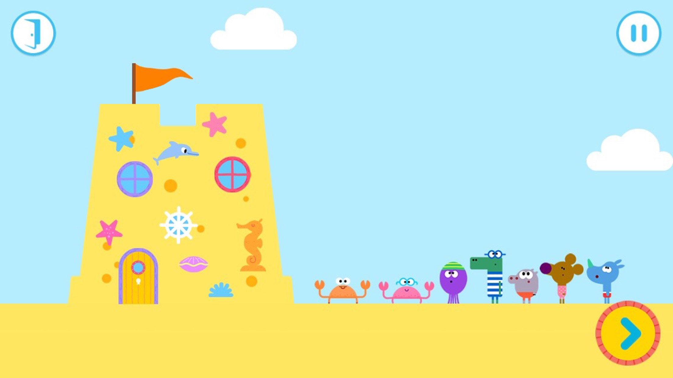Hey Duggee: Sandcastle Badge