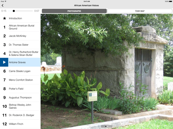 Screenshot #4 pour Oakland Cemetery Audio Tours