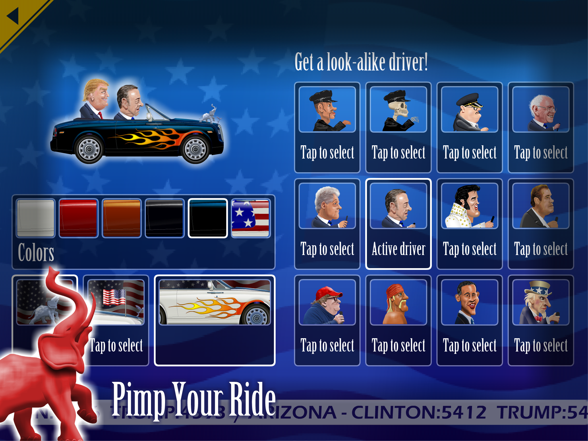 Presidential Race - Driver's Challenge