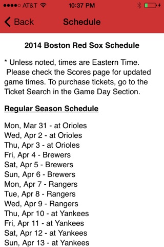 Boston Baseball - a Red Sox News App screenshot 3
