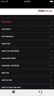 real fox sounds and fox calls for fox hunting (ad free) bluetooth compatible iphone screenshot 2
