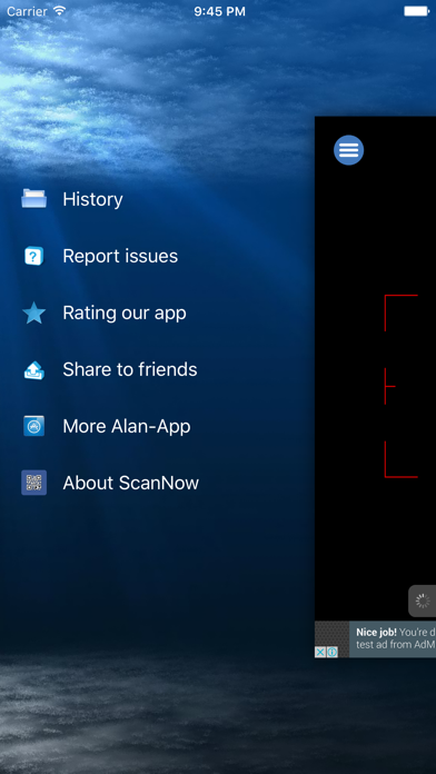 Screenshot #1 pour Scan Now - QRCode 掃瞄器