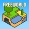 Freeworld is a sandbox game, you can place blocks to build and adventure