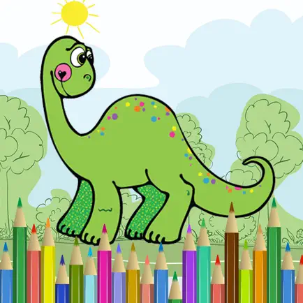 Dino Dinosaur Coloring Book - Cute Drawings Pages And Painting Games for Kids Cheats