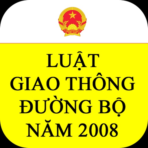 Luật Giao Thông Đường Bộ Năm 2008 icon