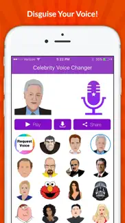 celebrity voice changer - funny voice fx cartoon soundboard iphone screenshot 4