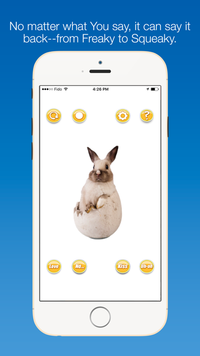 Talking Bunny the Easter Bunny for iPhone