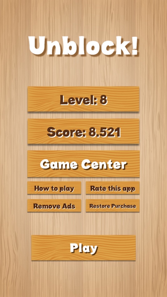 #3. Unblock! - sliding puzzles (iOS) Podle: AppExtreme,Inc.