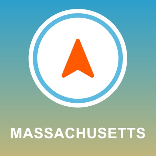 Massachusetts, USA GPS - Offline Car Navigation icon