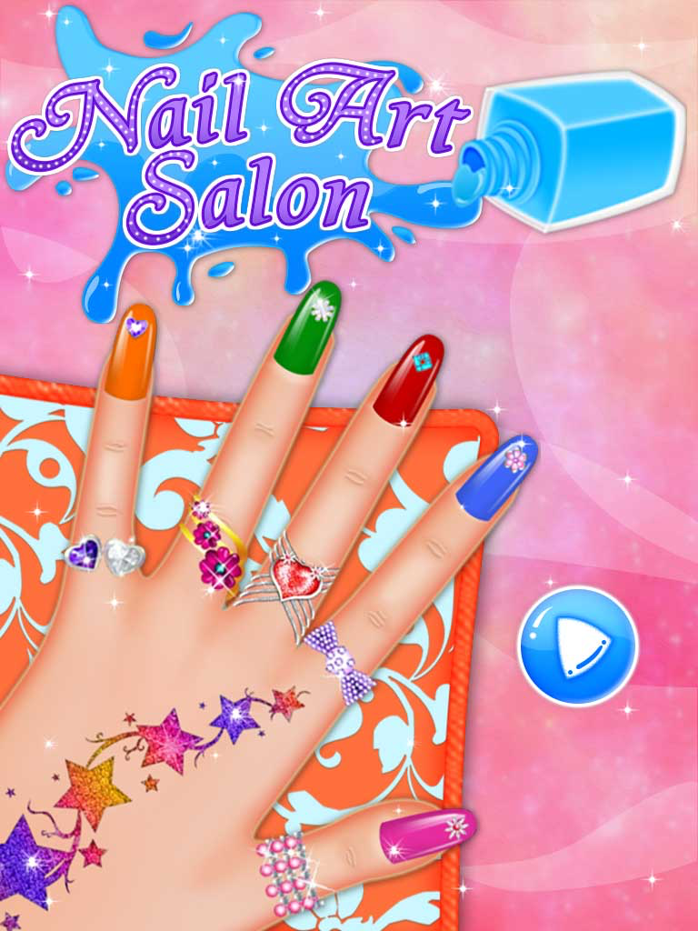 Girls Nail Art Salon - Games for girls screenshot 8
