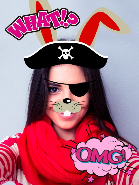 meme sticker emoji photo editor -  turn your photos into comic iPad screenshot