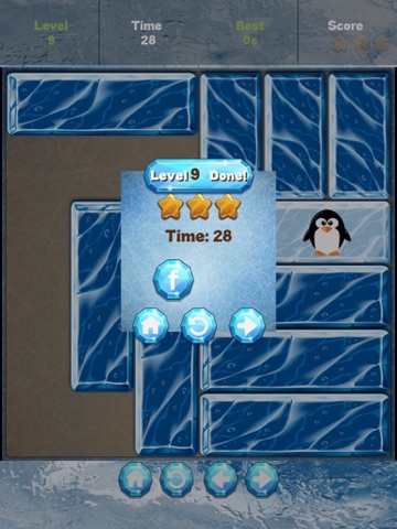 Unblock the Ice! - sliding puzzle iPad screenshot