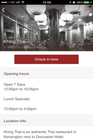 Khing Thai Kensington screenshot 4