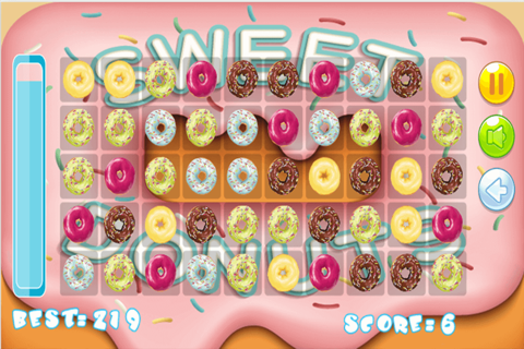 explosive donuts match - hot  a mini donut games free for boy and girl screenshot 4