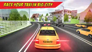 Modern City Taxi Driving Sim 3D: Ultimate Drive screenshot #4 for iPhone