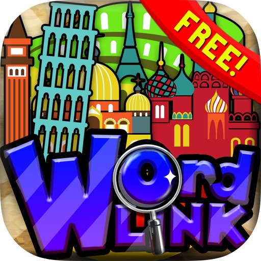 Words Link : City Around The World Search Puzzles Game Free with Friends icon