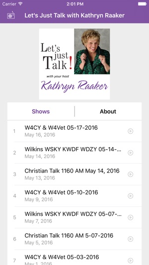 Let's Just Talk with Kathryn Raaker