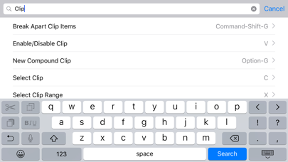 Shortcut: Final Cut Pro X Edition Screenshot