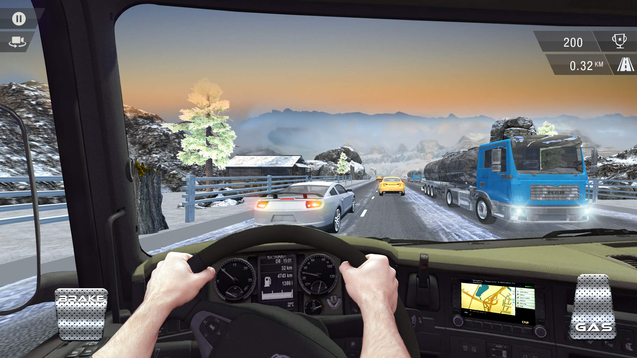 Racing In Bus screenshot 5
