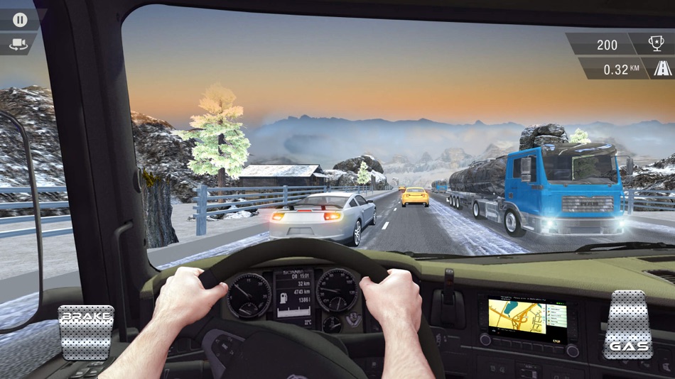 #5. Racing In Bus (iOS) 来自: Jamshaid Ali