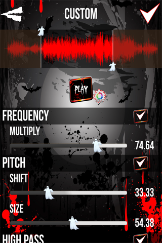 Horror Voice Changer & Speech Modifier – Audio Recorder with Super Scary Sound Effects screenshot 3