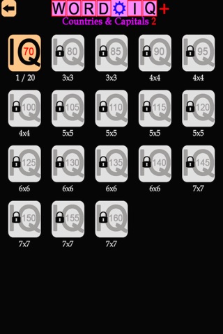 Word IQ Countries and Capitals 2 Plus screenshot 4
