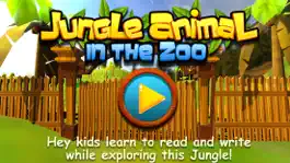 Game screenshot Jungle Animals in the Zoo : Let Your kid learn about Zebra, Lion, Dog, Cats & other Wild Animals mod apk