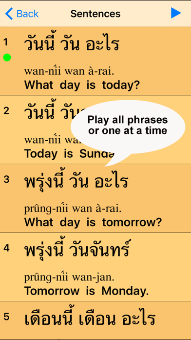 Screenshot #3 pour Thai for Beginners