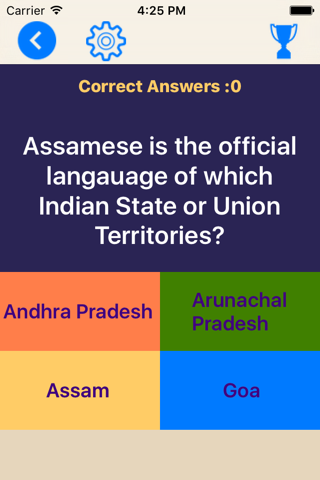 India State Quiz screenshot 2