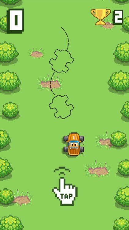 Ribbit Racer - Car Driving Control With One Touch