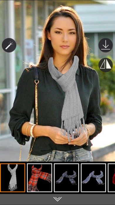 Screenshot #3 pour Scarves Camera editor - Photo Booth