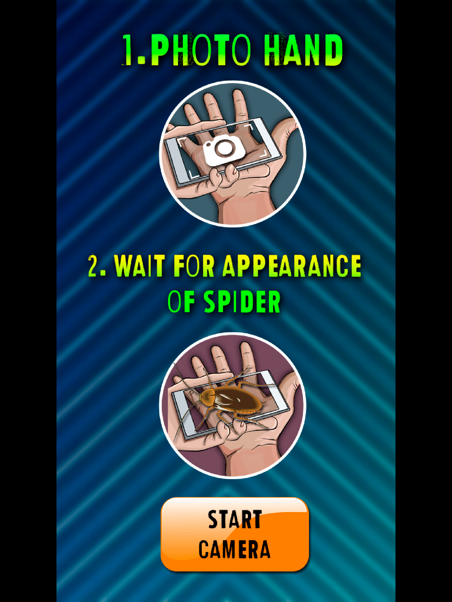 Cockroach Hand Fear Joke