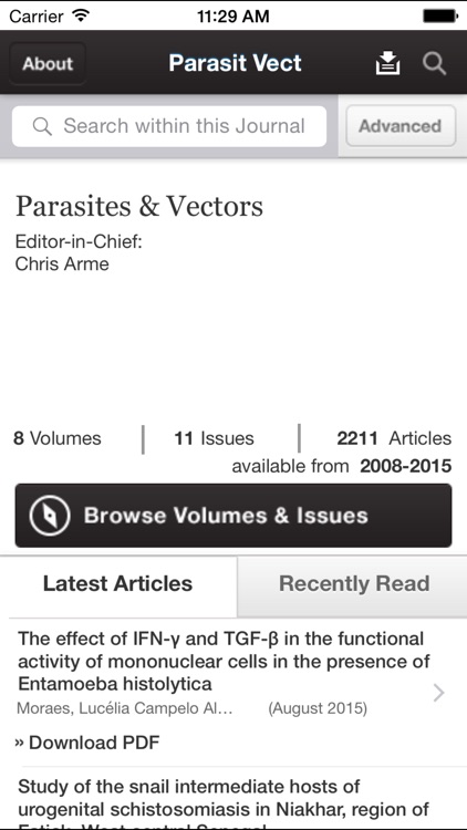 Parasites & Vectors