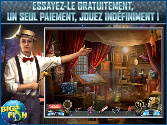 Screenshot #4 pour Dead Reckoning: Le Cirque du Croissant - Un jeu d'objets cachés mystérieux