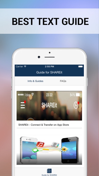 Guide for SHAREit - Connect & Transfer