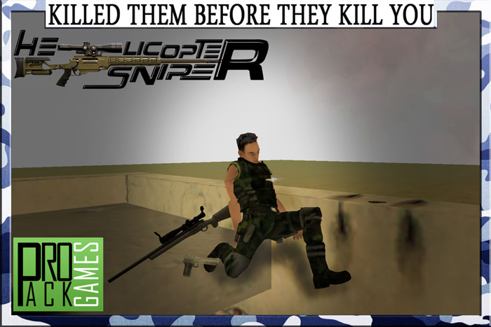 Cobra Helicopter Sharp Shooter Sniper Assassin - The Apache stealth assault killer at frontline