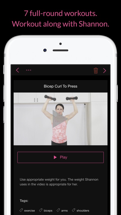 Arms & Shoulders: Women's Home Workout Series