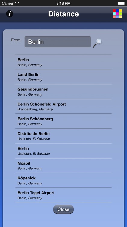 Distance App
