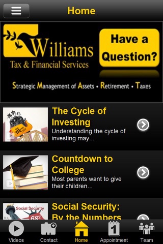 Williams Tax & Financial Services screenshot 2