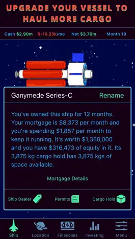 Game screenshot Limitless Fortune: Orbital Trade and Investment apk