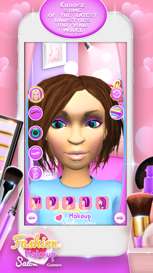 Fashion Makeup Salon Games 3d Celebrity Makeover And Beauty